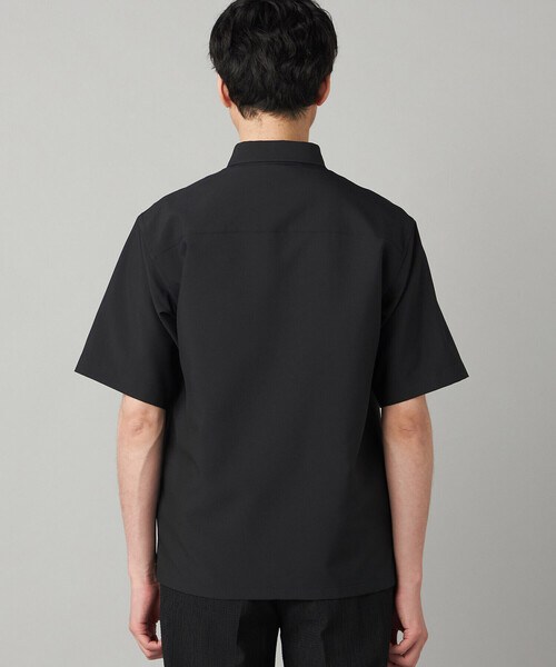COMME CA MEN(コムサメン)の「Reflax(R)リネンライク カラーブロッキング 半袖シャツ(シャツ/ブラウス・メンズ・ベージュ/サックスブルー/ブラック・S/L/M)」の19枚目の写真