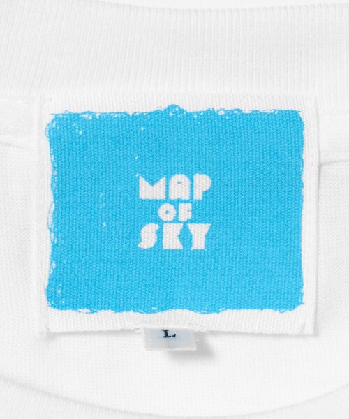 MAP OF SKY（マップオブスカイ）の「＜MAP OF SKY＞PINS プリント Tシャツ（Tシャツ/カットソー・メンズ・ホワイト・S/L/M）」の7枚目の写真