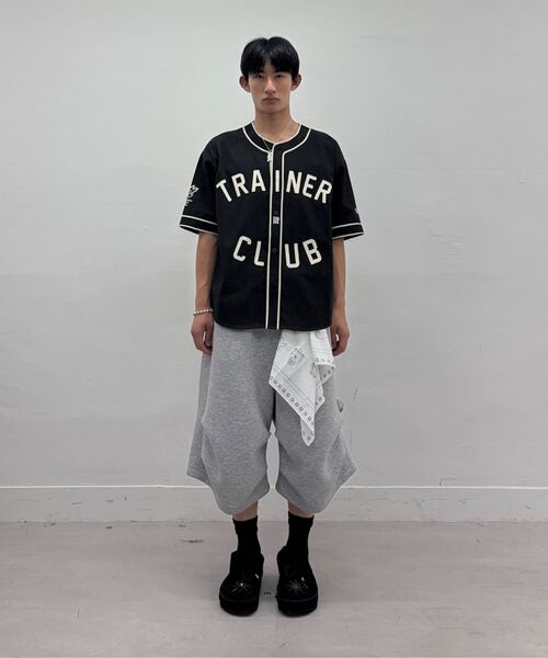 Millo Archive（ミロ アーカイブ）の「アーチドロップスウェットハーフパンツ[ブラック]（その他パンツ・メンズ・その他・MEDIUM/LARGE/X-LARGE）」の7枚目の写真
