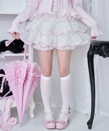 Magia Charm（マギアチャーム）の「オーガンジーフリルショートパンツ（その他パンツ）」