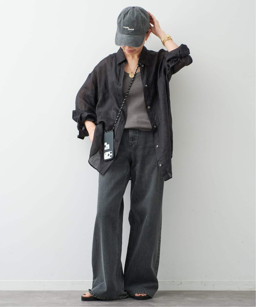 Deuxieme Classe(ドゥーズィエムクラス)の「* Vintage タンクトップ(Tシャツ/カットソー・レディース・ベージュ/ブラック系その他/カーキ/ブラウン・FREE)」の16枚目の写真