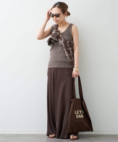Deuxieme Classe(ドゥーズィエムクラス)の「* Vintage タンクトップ(Tシャツ/カットソー・レディース・ベージュ/ブラック系その他/カーキ/ブラウン・FREE)」の19枚目の写真