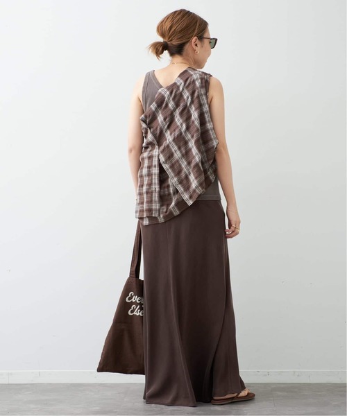 Deuxieme Classe(ドゥーズィエムクラス)の「* Vintage タンクトップ(Tシャツ/カットソー・レディース・ベージュ/ブラック系その他/カーキ/ブラウン・FREE)」の21枚目の写真