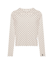 NICOLE LABEL SEE-THROUGH DOTS TOPS_2 COLOR