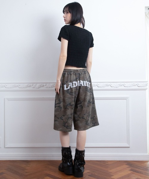 3.3 Field Trip (3.3フィールドトリップ)の「3.3 Field Trip/ギャザーデザインTEE(Tシャツ/カットソー・レディース・ブラック/ホワイト/ネイビー・FREE)」の16枚目の写真