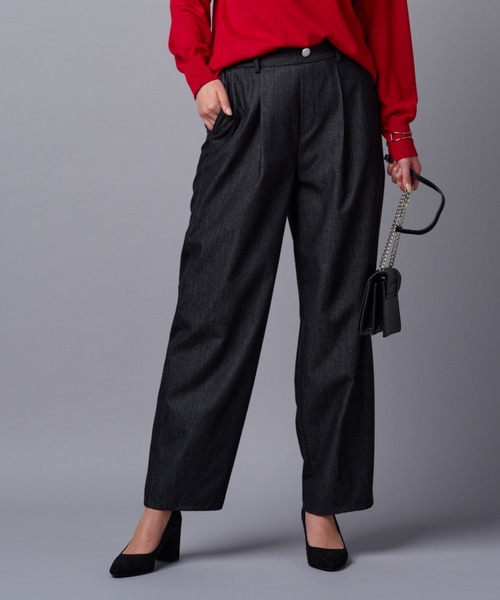 BELLUNA(ベルーナ)の「【低身長さん向け】<SOLOTEX>コクーンパンツ63丈(その他パンツ・レディース・ベージュ系/ブラック系その他/グレー系・X-LARGE/LARGE/MEDIUM)」の20枚目の写真