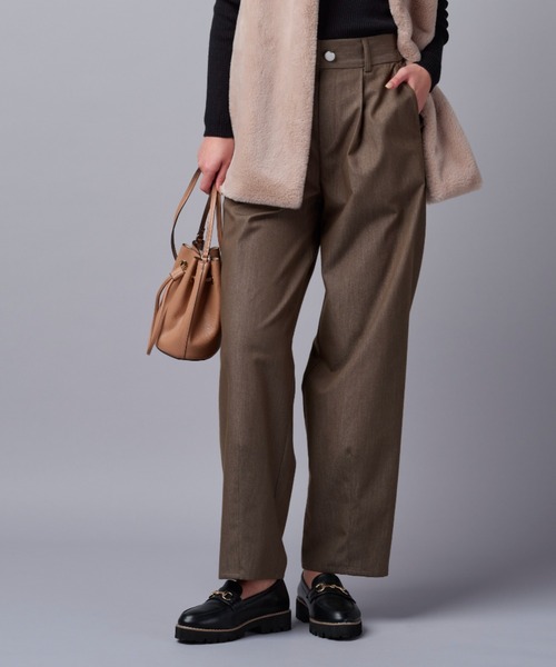 BELLUNA(ベルーナ)の「【低身長さん向け】<SOLOTEX>コクーンパンツ63丈(その他パンツ・レディース・ベージュ系/ブラック系その他/グレー系・X-LARGE/LARGE/MEDIUM)」の12枚目の写真