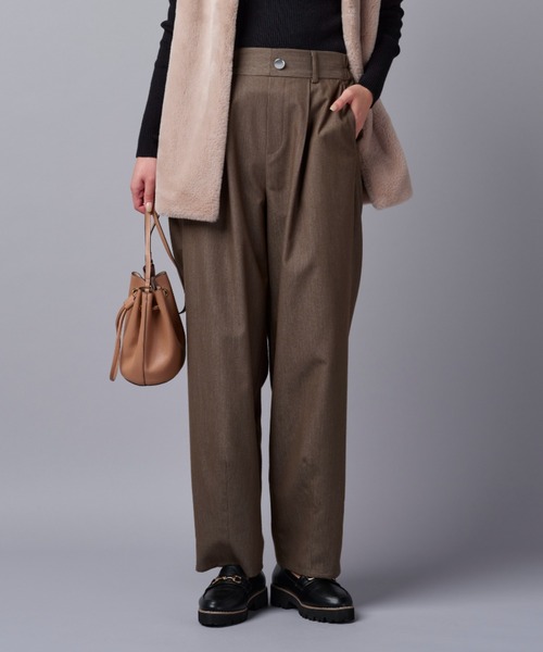 BELLUNA(ベルーナ)の「【低身長さん向け】<SOLOTEX>コクーンパンツ63丈(その他パンツ・レディース・ベージュ系/ブラック系その他/グレー系・X-LARGE/LARGE/MEDIUM)」の9枚目の写真