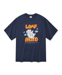 アラウンド半袖Tシャツネイビー