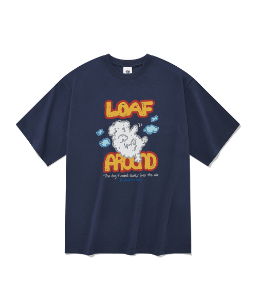 RADINEO(ラディネオ)の「アラウンド半袖Tシャツネイビー(Tシャツ/カットソー・メンズ・その他・SMALL/MEDIUM/LARGE/X-LARGE)」の1枚目の写真