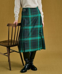 O'NEIL of DUBLIN｜オニールオブダブリンのスカート（グリーン・カーキ
