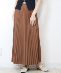 低身長さん高身長さんに嬉しい【選べる2丈】ベーシックで着回しやすい定番!ペアスキン プリーツスカート