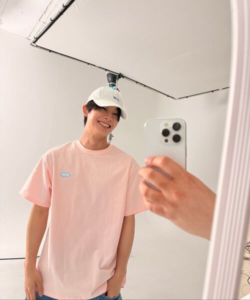MTTIRE(マティレ)の「Stichi Logo T-shirt / Pink(Tシャツ/カットソー・レディース・その他・LARGE/X-LARGE/SMALL/MEDIUM)」の6枚目の写真
