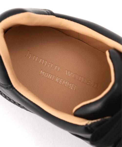 MONT KEMMEL(モンケメル)の「◆【MONT KEMMEL】ジャーマントレーナー(スニーカー・レディース・ホワイト/ブラック・23.5cm/24.5cm)」の4枚目の写真
