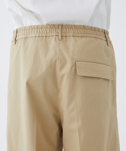 PUBLIC TOKYO(パブリックトウキョウ)の「SUMMER LIGHT CHINOS /チノパン/夏服/コットン100%/日本製/ウォッシャブル/ハリ感/カジュアル(チノパンツ・メンズ・ブラック/ベージュ/カーキ・1/2)」の13枚目の写真