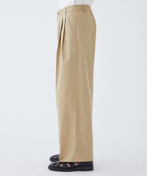 PUBLIC TOKYO(パブリックトウキョウ)の「SUMMER LIGHT CHINOS /チノパン/夏服/コットン100%/日本製/ウォッシャブル/ハリ感/カジュアル(チノパンツ・メンズ・ブラック/ベージュ/カーキ・1/2)」の17枚目の写真