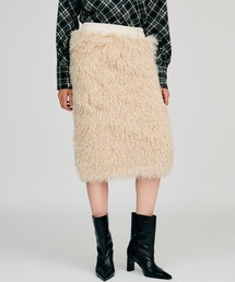 【2026Autumn Pre-Order】ドッキングファースカート / Docking Fur Skirt
