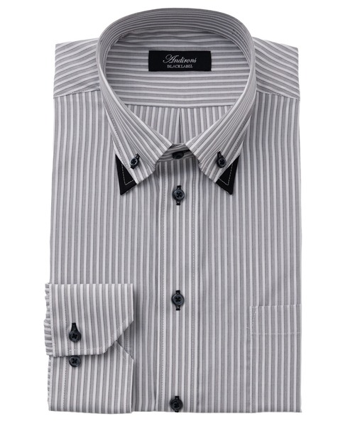 Karlas（カルラス）の「メンズドレスシャツ 長袖シャツBD 形態安定加工 T/C Andirons BLUE LAVEL（シャツ/ブラウス・メンズ・その他6/その他1/その他4/その他3/その他2/その他5/その他8/その他7・LL/M/L）」の6枚目の写真