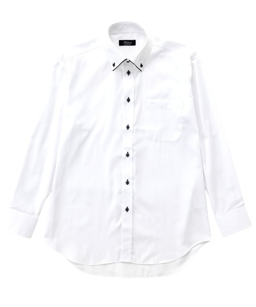 Karlas（カルラス）の「メンズドレスシャツ 長袖シャツBD 形態安定加工 T/C Andirons BLUE LAVEL（シャツ/ブラウス・メンズ・その他6/その他1/その他4/その他3/その他2/その他5/その他8/その他7・LL/M/L）」の13枚目の写真