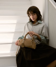 Tatiana タチアナ スタッズ ボウリングバッグ