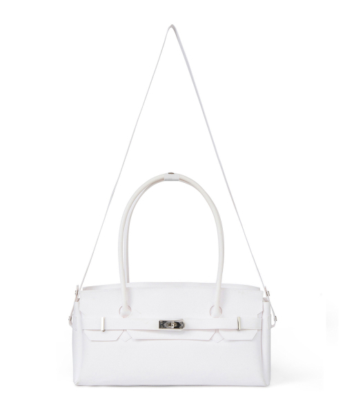 DEINET（ダイニット）の「JELLY TWO-WAY BAG IN WHITE（ショルダーバッグ・レディース・その他・FREE）」の4枚目の写真