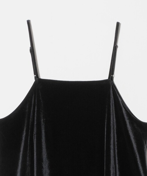 A DAY IN THE LIFE UNITED ARROWS(アデイインザライフユナイテッドアローズ)の「ベロア裾レースキャミソール <A DAY IN THE LIFE>(Tシャツ/カットソー・レディース・ブラック/ナチュラル/ダークブラウン・FREE)」の22枚目の写真