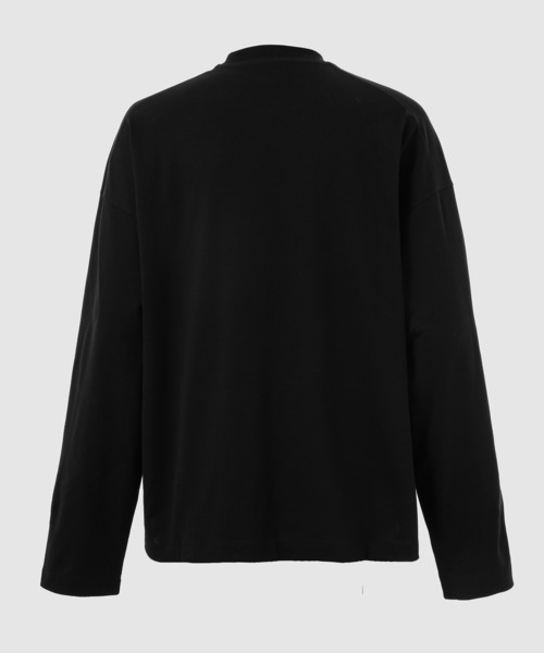 JIL SANDER(ジルサンダー)の「T-SHIRT CN LS - PNT(Tシャツ/カットソー・メンズ・ブラック・S/M)」の2枚目の写真