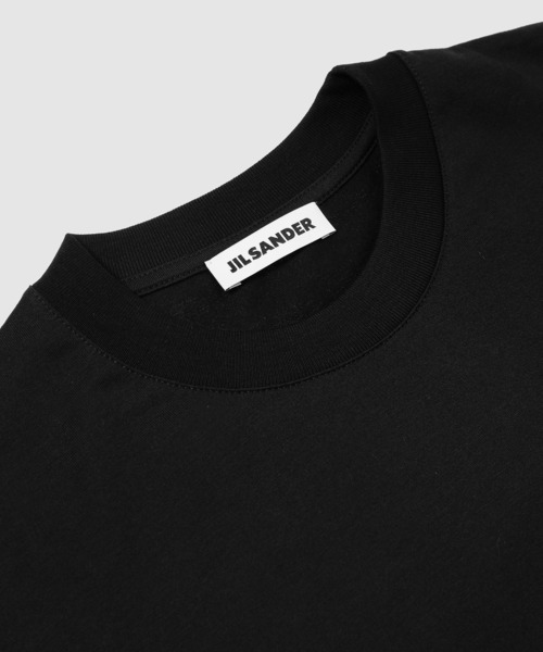 JIL SANDER(ジルサンダー)の「T-SHIRT CN LS - PNT(Tシャツ/カットソー・メンズ・ブラック・S/M)」の3枚目の写真