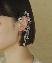 m.soeur | フリージアの揺れるイヤーフック(イヤーカフ)