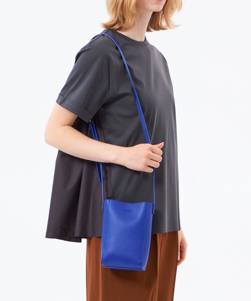 MACKINTOSH PHILOSOPHY（ﾏｯｷﾝﾄｯｼｭ ﾌｨﾛｿﾌｨｰ）の「スマホショルダーポーチ（ショルダーバッグ・レディース・ブラック/ブラウン系その他3/ライトブルー・FREE）」の5枚目の写真