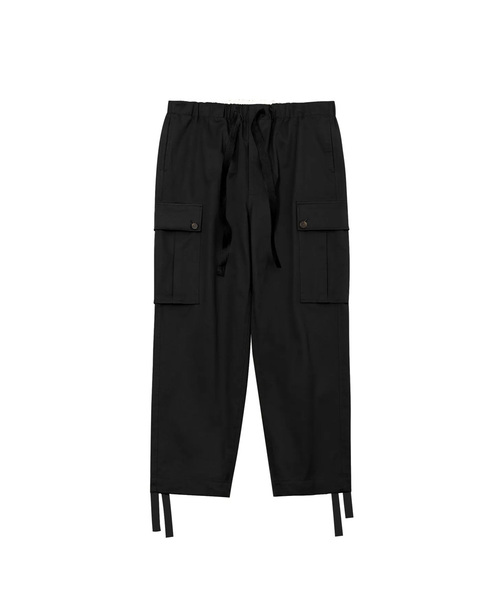 WIDE CARGO PANTS (BLACK)（その他パンツ）｜KANEITEI（カネイテイ）の