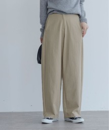 ツイル コクーン カーブパンツ