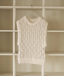 anuke Slub Pattern Vest