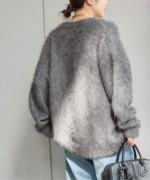 JOURNAL STANDARD(ジャーナルスタンダード)の「《新色あり/追加》シャギーカーディガン(カーディガン/ボレロ・レディース・ピンク/チャコールグレー/アイボリー・FREE)」の14枚目の写真