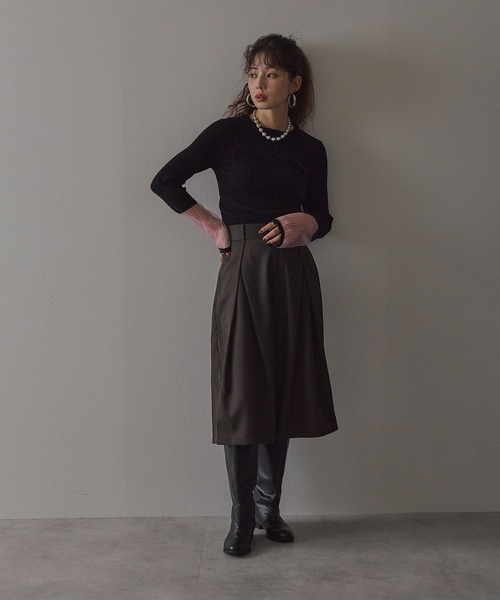 bohmal(ボマール)の「バミューダパンツ(その他パンツ・レディース・ブラック/ブラウン・FREE)」の3枚目の写真