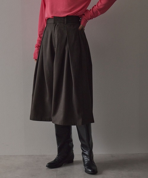bohmal(ボマール)の「バミューダパンツ(その他パンツ・レディース・ブラック/ブラウン・FREE)」の8枚目の写真