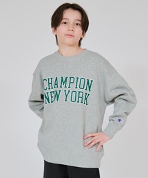 Champion（チャンピオン）の「【Champion/チャンピオン】キッズ クルーネックスウェットシャツ（スウェット）」