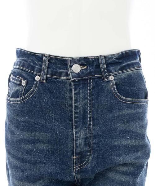 INGNI(イング)の「グリッターラメフレアデニムパンツ(デニムパンツ・レディース・ブルー系その他4・S/M)」の12枚目の写真