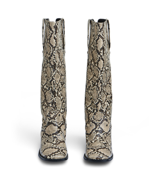 DEINET(ダイニット)の「ANIMAL STUD BOOTS IN BEIGE(ブーツ・レディース・その他・23cm/24cm/25cm)」の2枚目の写真