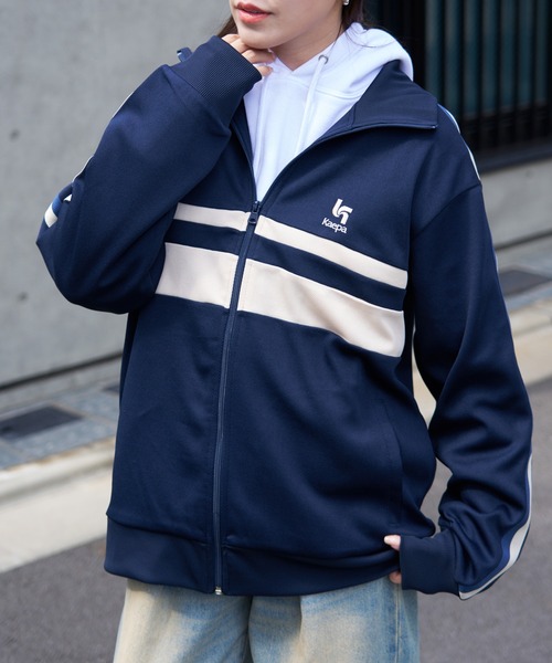 Kaepa(ケイパ)の「【Kaepa】トラックジャケット KP813320(その他アウター・メンズ・ライトブルー/ベージュ/レッド/ネイビー・L/M)」の3枚目の写真