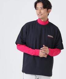【PEARLY GATES】4WAY高通気Woven半袖スニードTシャツ (MENS)
