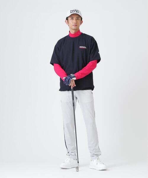 PEARLY GATES(パーリーゲイツ)の「【PEARLY GATES】4WAY高通気Woven半袖スニードTシャツ (MENS)(Tシャツ/カットソー・メンズ・グレー/ネイビー・X-LARGE/LARGE/XX-LARGE/MEDIUM)」の15枚目の写真
