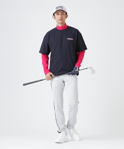 PEARLY GATES(パーリーゲイツ)の「【PEARLY GATES】4WAY高通気Woven半袖スニードTシャツ (MENS)(Tシャツ/カットソー・メンズ・グレー/ネイビー・X-LARGE/LARGE/XX-LARGE/MEDIUM)」の16枚目の写真