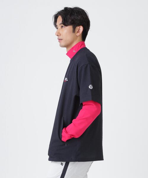 PEARLY GATES(パーリーゲイツ)の「【PEARLY GATES】4WAY高通気Woven半袖スニードTシャツ (MENS)(Tシャツ/カットソー・メンズ・グレー/ネイビー・X-LARGE/LARGE/XX-LARGE/MEDIUM)」の17枚目の写真