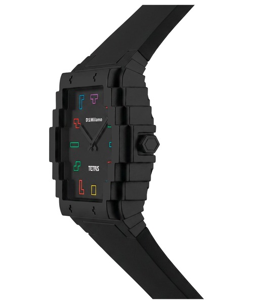 D1 MILANO(ディーワンミラノ)の「【D1 Milano x TETRIS】限定コラボ D1 ミラノ x テトリス(アナログ腕時計・メンズ・ブラック・FREE)」の14枚目の写真