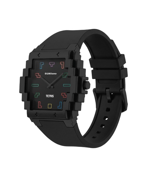 D1 MILANO(ディーワンミラノ)の「【D1 Milano x TETRIS】限定コラボ D1 ミラノ x テトリス(アナログ腕時計・メンズ・ブラック・FREE)」の15枚目の写真