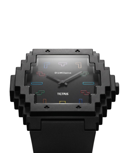D1 MILANO(ディーワンミラノ)の「【D1 Milano x TETRIS】限定コラボ D1 ミラノ x テトリス(アナログ腕時計・メンズ・ブラック・FREE)」の10枚目の写真