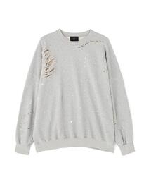 SIS（エスアイエス）の「SIS/エスアイエス/DAMAGE SWEAT（スウェット）」