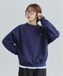 flaner（フラネ）の「Loose raglan logo sweat / ルーズラグランロゴスウェット（スウェット・MEDIUM）」