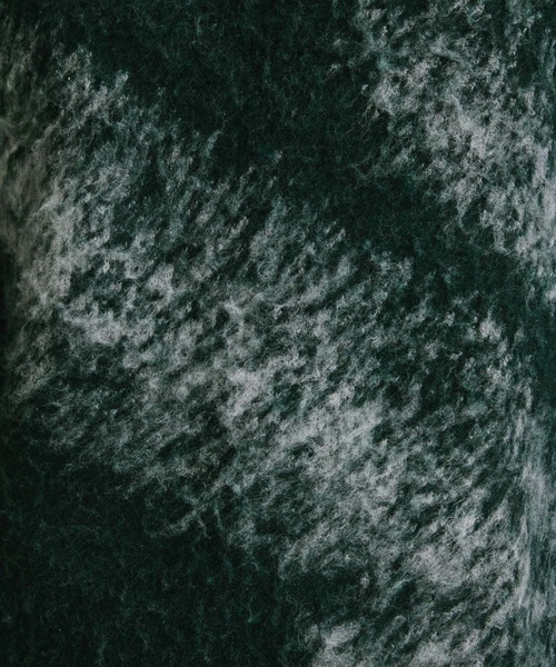 RAGEBLUE(レイジブルー)の「ABSTRACT PATTERN BRUSHED KNIT/アブストラクト柄起毛ニット(ニット/セーター・メンズ・ブラック/グリーン/グレー・MEDIUM/LARGE)」の11枚目の写真